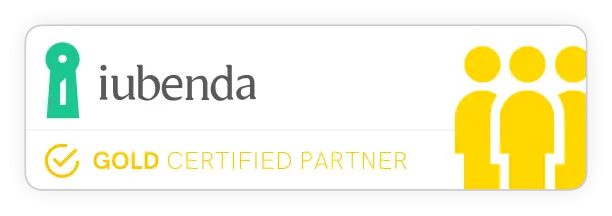 Logo iubenda Gold Partner