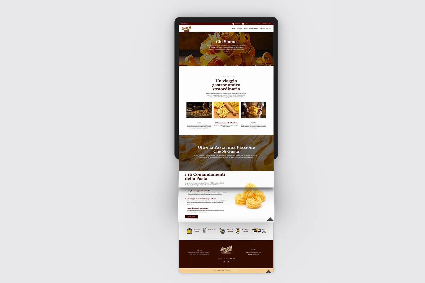 web agency produzione food