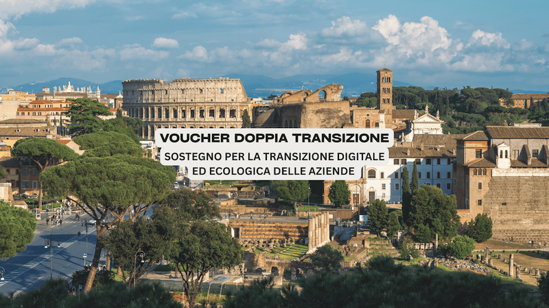 voucher bando doppia transizione roma